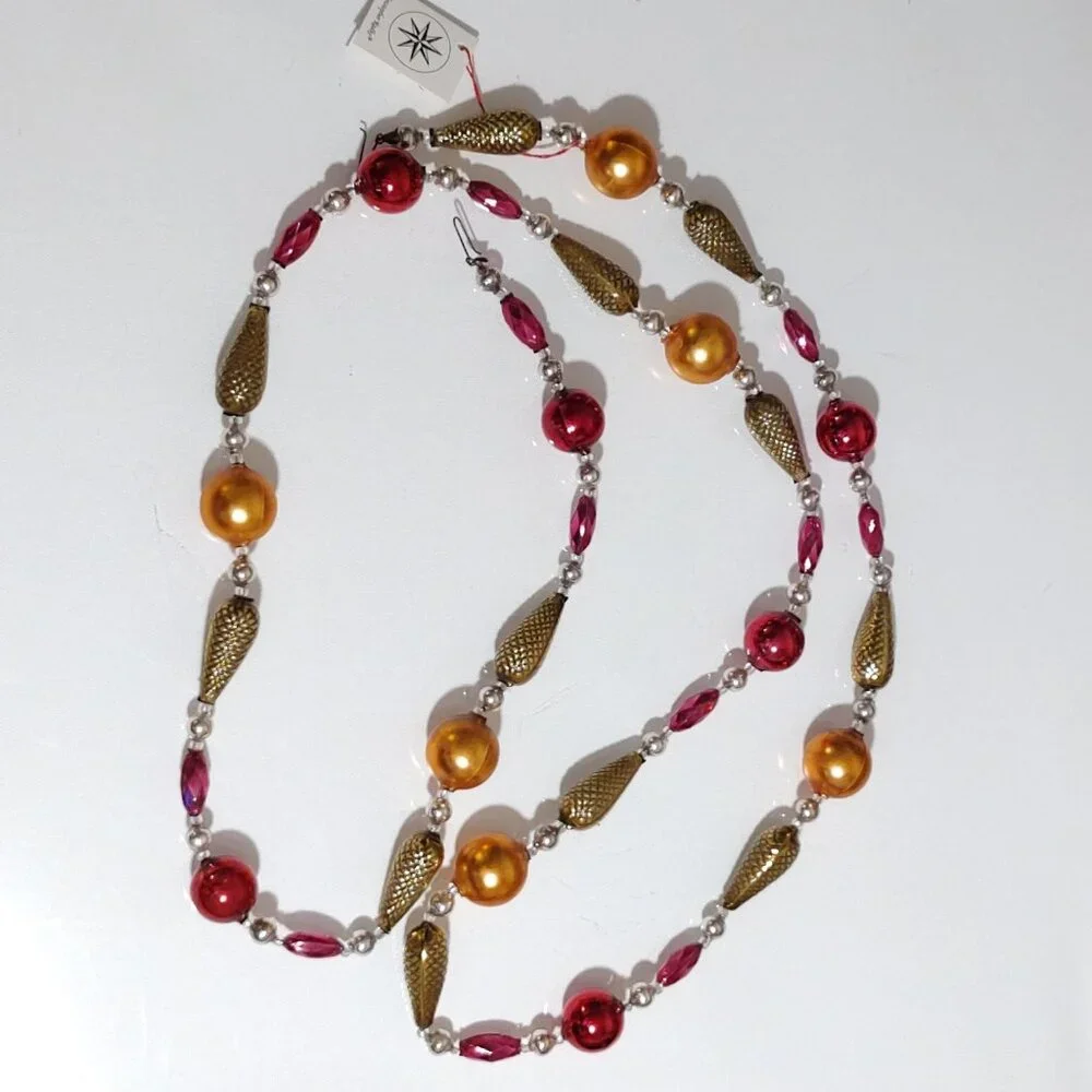 Christopher Radko Christmas Bead Garland
